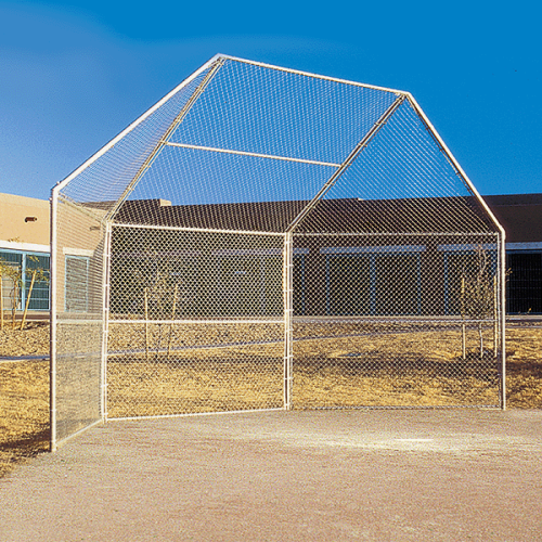 CAD Drawings PW Athletic Hooded Arch Backstop: Model 1228