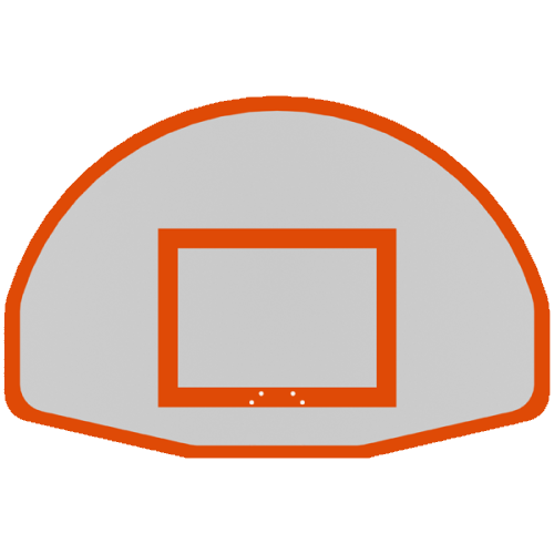 CAD Drawings PW Athletic Basketball Backboard: Model 22