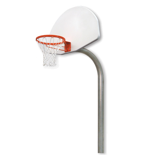 CAD Drawings PW Athletic Single Gooseneck Basketball Post: Model 1516