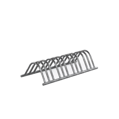CAD Drawings PW Athletic Arch Bike Rack: Model 1604