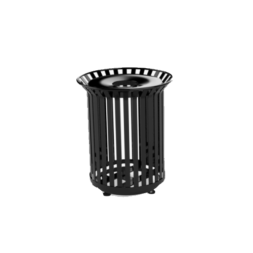 CAD Drawings PW Athletic Trash Receptacle: Model 3150