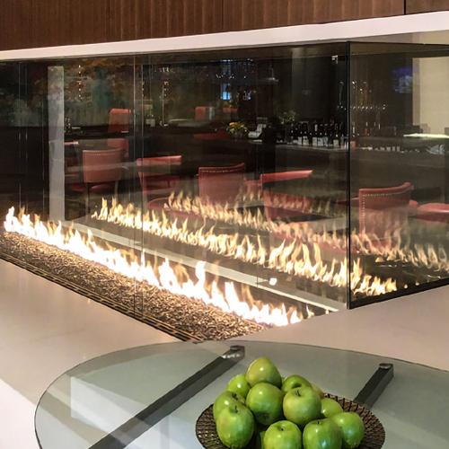 CAD Drawings Stellar Hearth Products Custom Series: Pier Fireplace
