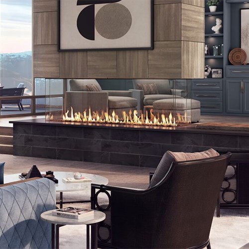 View Enlight: Island Fireplace