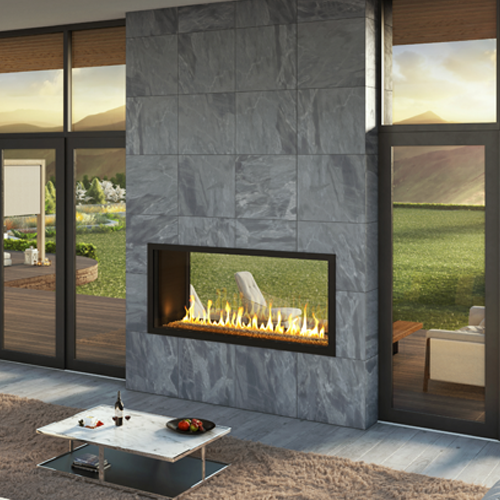 CAD Drawings Stellar by Heat & Glo Transcend ID-OD: See Through Fireplace