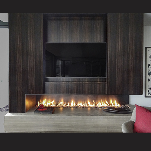 CAD Drawings Stellar by Heat & Glo Open Hearth: Custom Solutions