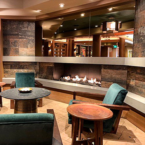CAD Drawings Stellar by Heat & Glo Open Hearth: Single Sided