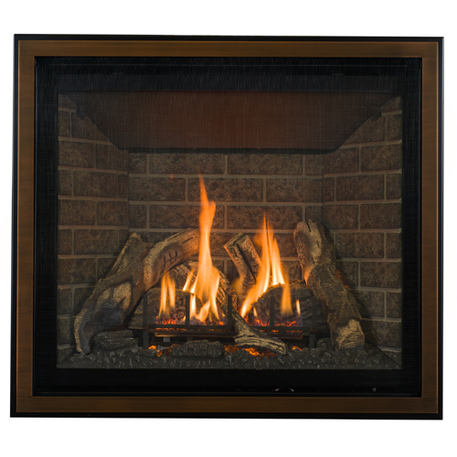 CAD Drawings BIM Models Kozy Heat Fireplaces Gas Fireplace: Bayport 36