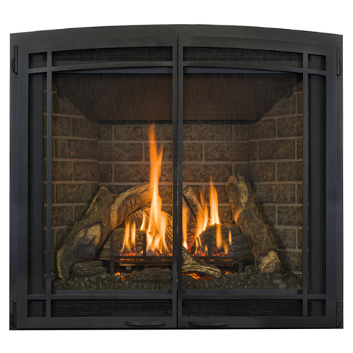 CAD Drawings BIM Models Kozy Heat Fireplaces Gas Fireplace: Bayport 36