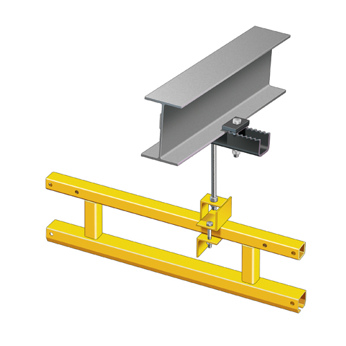 CAD Drawings Rigid Lifelines  Sloped Hanger 