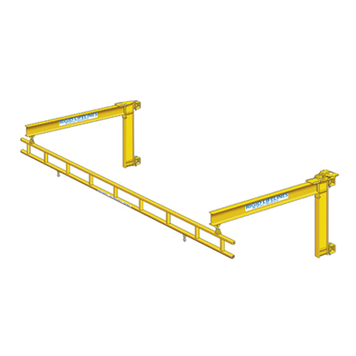 CAD Drawings Rigid Lifelines  Fold-Away - Column Mounted 