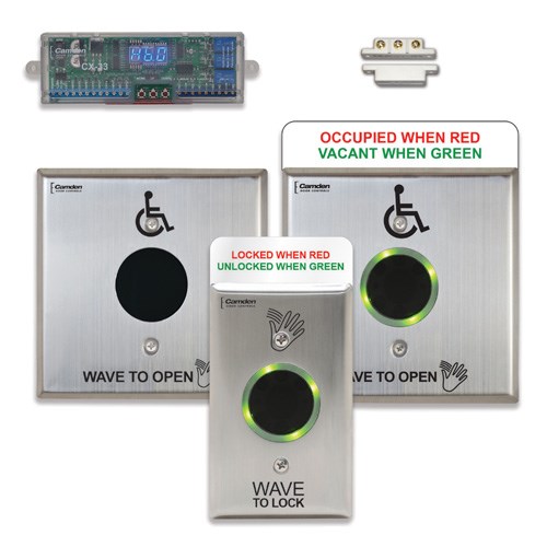 View Restroom Control System Kits: Touchless Switch Restroom Control System (CX-WC16)