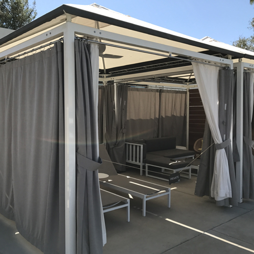 CAD Drawings BIM Models Cabanas By Academy VIP Cabana