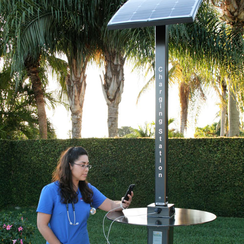 CAD Drawings BIM Models Sun Charge Systems Solar Charging Pole