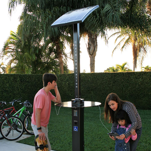 CAD Drawings BIM Models Sun Charge Systems Solar Charging Pole