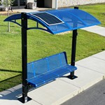 View Canopy Charging Bench