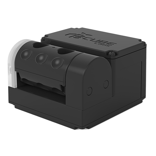 CAD Drawings BIM Models Ecube Labs CleanFLEX Wireless Ultrasonic Fill-level Sensor