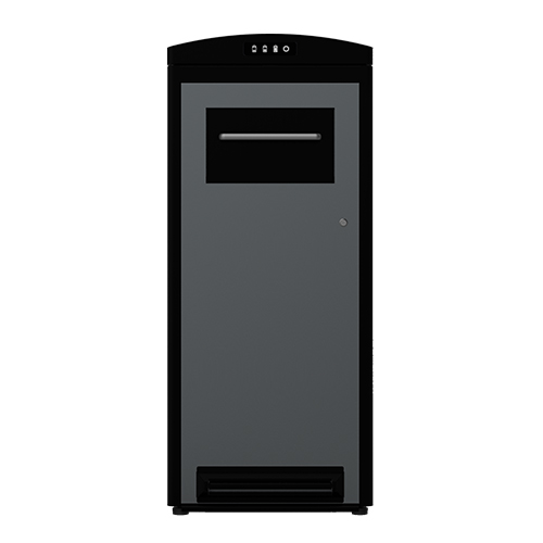 CAD Drawings BIM Models Ecube Labs CleanCUBE Solar-Powered Trash Compactor