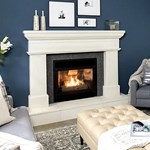 View Mantel: Britannia 72 Classic Fireplace Mantel