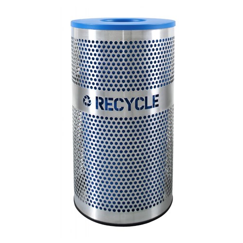 View Venue Collection Recycling Receptacle - 33 Gallon