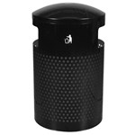 View Landscape Collection Outdoor Waste Receptacle - 40 Gallon