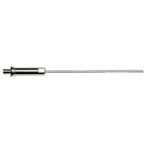 CAD Drawings Cable Connection, The (Ultra-tec Cable Railing) Cable Railing Hardware for Metal Posts — Push-Lock® Threaded Bolt