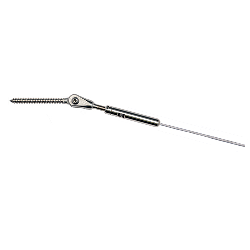 CAD Drawings Cable Connection, The (Ultra-tec Cable Railing) Cable Railing Hardware for Sleeved Posts — Adjust-A-Jaw®