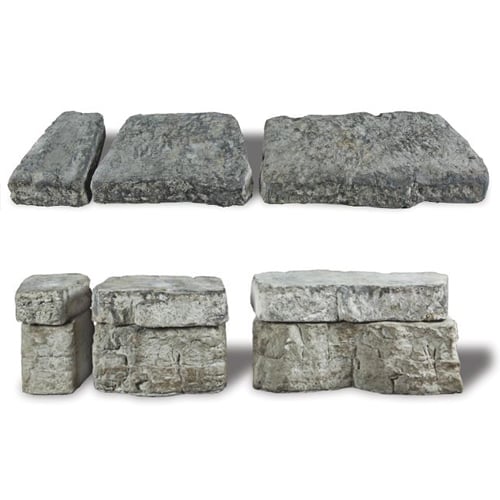 CAD Drawings Brown's Concrete Products Belvedere Garden Wall