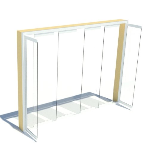 View Frameless Sliding Glass Doors
