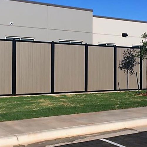 CAD Drawings BIM Models FenceTrac Fence Systems FenceTrac System