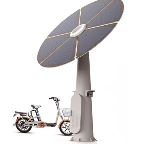 View Charging System: Flower Bike