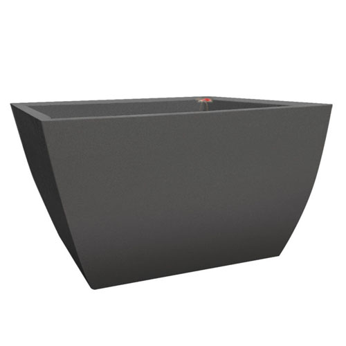 CAD Drawings BIM Models EarthPlanter Self Watering Planters Metropolitan Tapered Rectangle