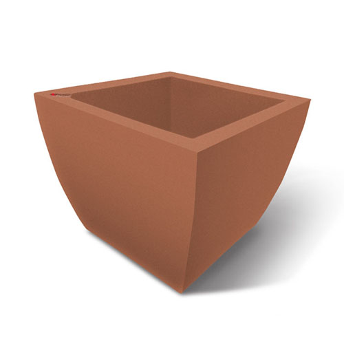 CAD Drawings BIM Models EarthPlanter Self Watering Planters Metropolitan Tapered Square