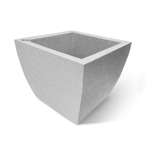 CAD Drawings BIM Models EarthPlanter Self Watering Planters Metropolitan Tapered Square