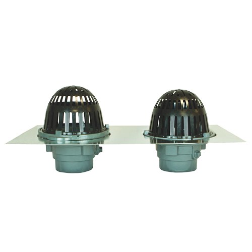 View Roof Drains: RD-260 Small Area Dual Overflow 