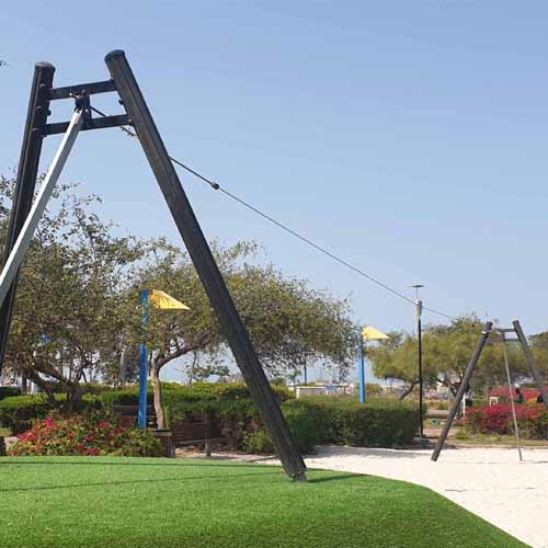 CAD Drawings LAPPSET - Specified Play Equipment .PLAY: Aerial Runway (160050M)