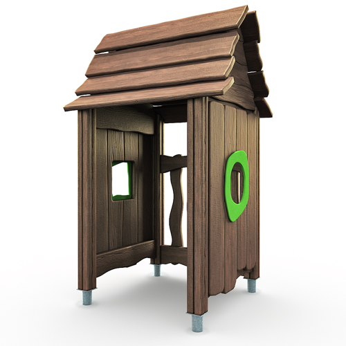 CAD Drawings LAPPSET - Specified Play Equipment .PLAY: Little Hut (US175581)