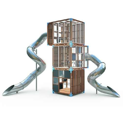 CAD Drawings LAPPSET - Specified Play Equipment .PLAY: Halo Cubic (US239031M)