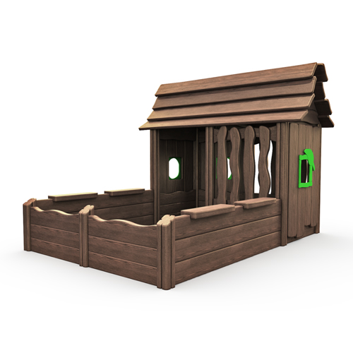 CAD Drawings LAPPSET - Specified Play Equipment .PLAY: Beach Hut 18 (US175583)