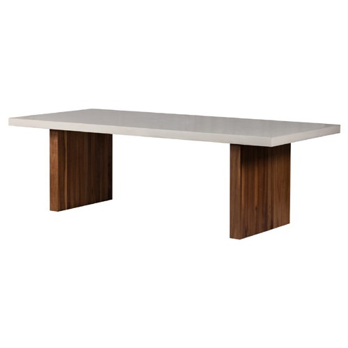 View Column Base Dining Table