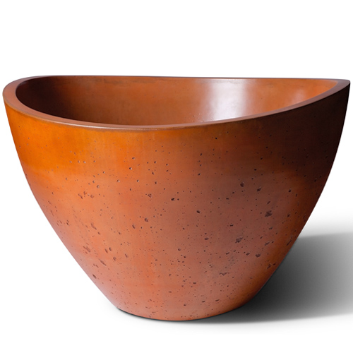 CAD Drawings BIM Models Slick Rock Large Wave Planter