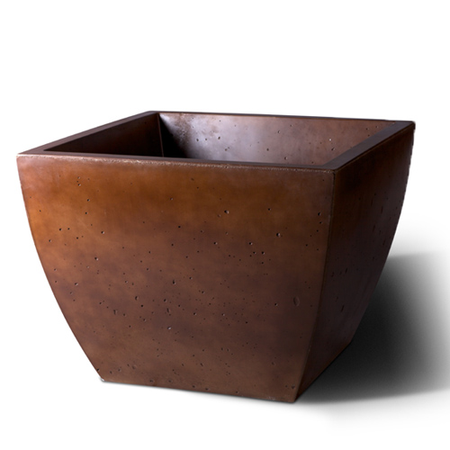 CAD Drawings BIM Models Slick Rock Large Square Planter