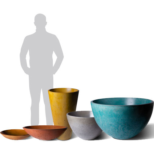 CAD Drawings BIM Models Slick Rock Small Classic Planter