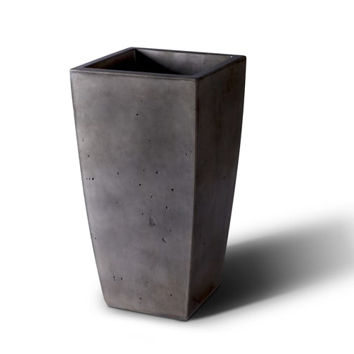 CAD Drawings BIM Models Slick Rock Tall Square Planter