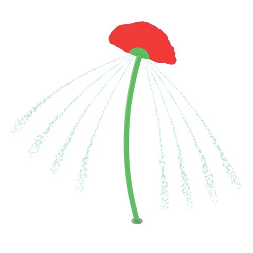 View Freestanding Play Features: Corn Poppy