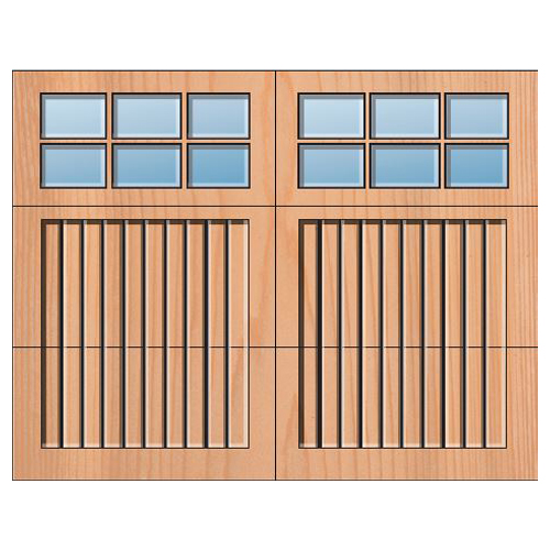 CAD Drawings Everite Door Works Carbon 3 Over 3 Square Lites