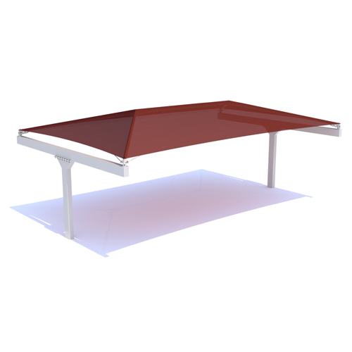 CAD Drawings BIM Models Modern Shade LLC T-Post