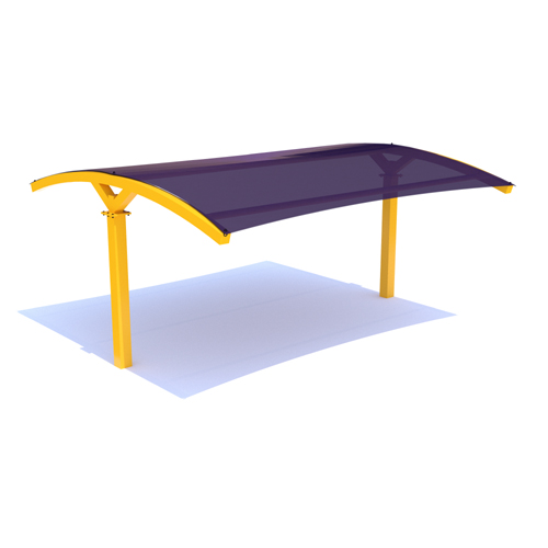 CAD Drawings BIM Models Modern Shade LLC T-Post