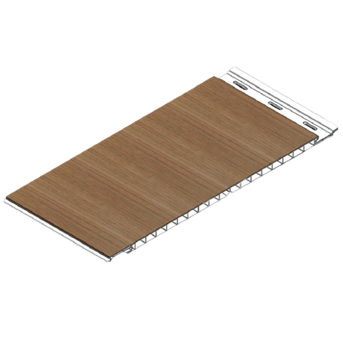 CAD Drawings BIM Models ChamClad 12" Exterior/Interior Wall & Ceiling Panel - Seamless Profile