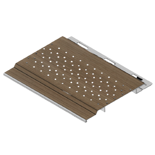 CAD Drawings BIM Models ChamClad 4" and 6" Ceiling and Soffit Panel Vented