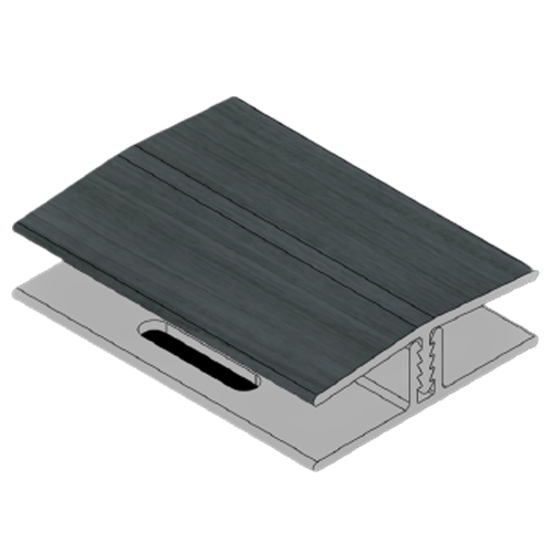 CAD Drawings BIM Models ChamClad 2 Piece H Trim